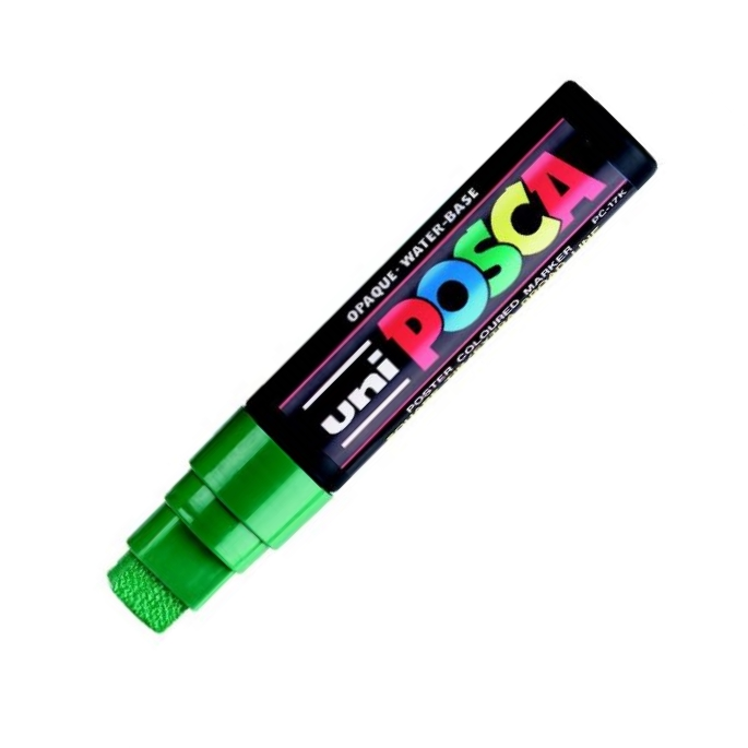 UNİ POSTER MARKÖRÜ POSCA PC-17K 15.0 YEŞİL