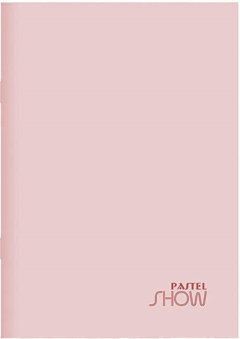 KESKİN DEFTER PASTEL SHOW A4 PP KAPAK DİKİŞLİ 60 YP. DÜZ 324610-99