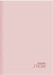 KESKİN DEFTER PASTEL SHOW A4 PP KAPAK DİKİŞLİ 60 YP. DÜZ 324610-99