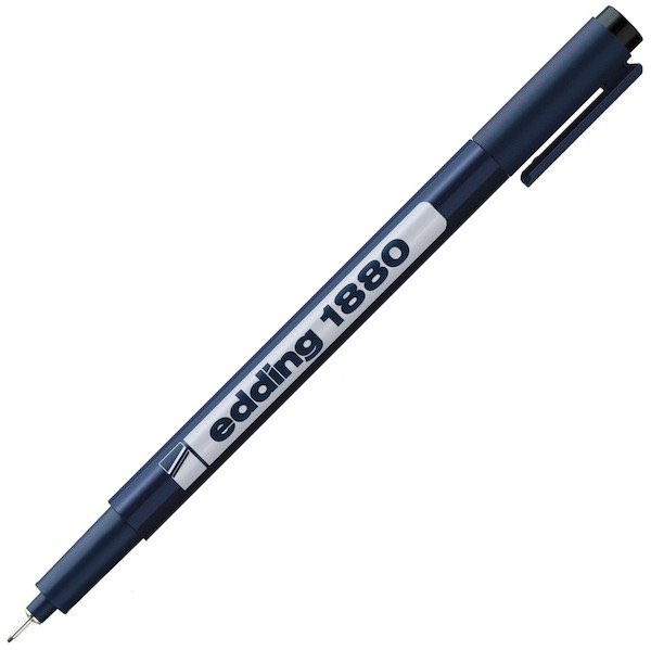 EDDING TEKNİK ÇİZİM KALEMİ E-1880 0.7 SİYAH