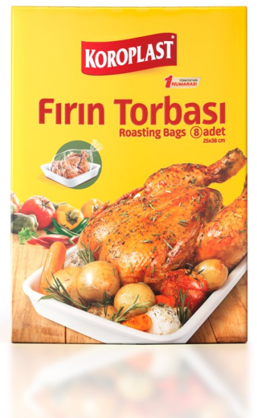 KOROPLAST FIRIN TORBASI 25x38 8 Lİ ST00300045 - 600009521