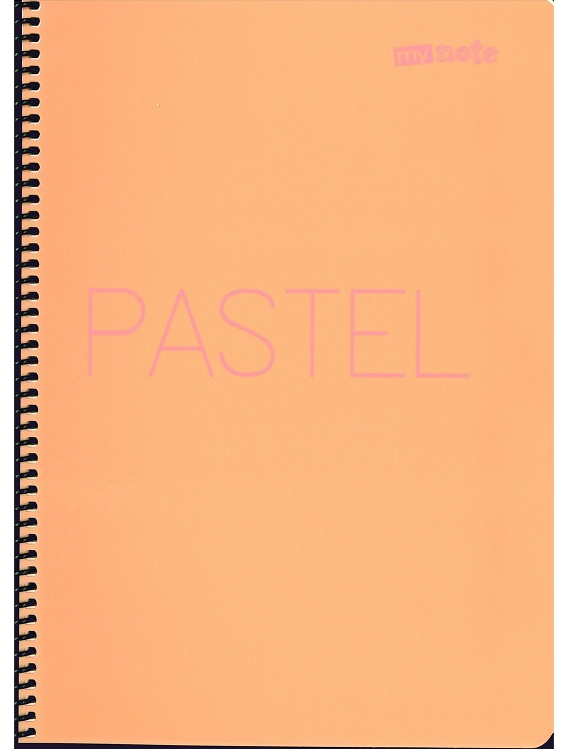 MYNOTE DEFTER FLEX PASTEL PP KAPAK SPİRALLİ A5 80 YP KARELİ MFXPA-A580-K