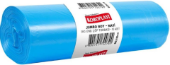 KOROPLAST ÇÖP TORBASI EKO END. MAVİ JUMBO 80x110 300 GR 10 LU 36 MİC. ST01500479