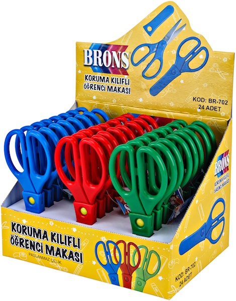 BRONS MAKAS ÖĞRENCİ KORUMALI KILIFLI BR-702