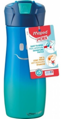 MAPED MATARA PICNIK 580 ML ÇELİK GÜLEN YÜZ MAVİ 871303