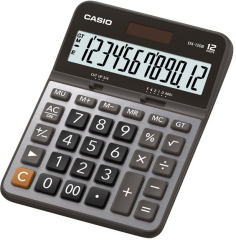 CASIO HESAP MAKİNESİ MASAÜSTÜ DX-120B 12 HANE
