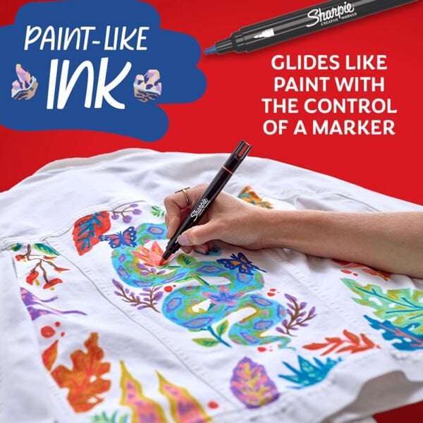 SHARPIE AKRİLİK MARKÖR YUVARLAK UÇ DOĞA TONLARI 5Lİ 2213380