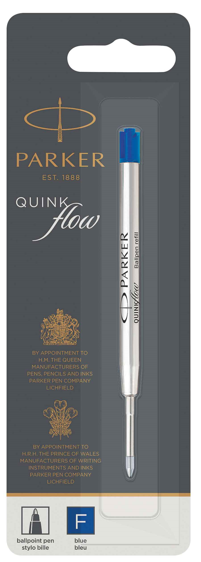 PARKER TÜKENMEZ KALEM REFİLİ F UÇ MAVİ 1950368