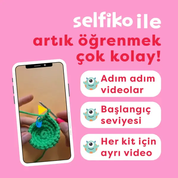 SELFİKO CANİKO ÖRGÜ ÖĞRENME SETİ