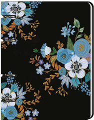 VJ DEFTER RINGO 80 Gr. 80 YP. ÇİZGİLİ VICTORIAN FLOWERS 1849