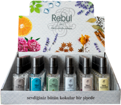REBUL KOLONYA  50 ML SPREYLİ 36 LI STAND  TM02630
