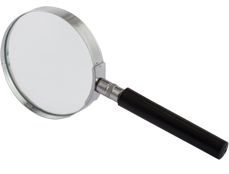 KRAF BÜYÜTEÇ METAL ÇERÇEVE  75MM 5X 375G