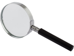 KRAF BÜYÜTEÇ METAL ÇERÇEVE  75MM 5X 375G