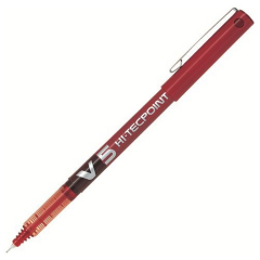 PILOT ROLLER KALEM İĞNE UÇ V5 KIRMIZI BX-V5-R