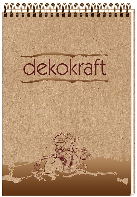 KESKİN BLOKNOT DEKOKRAFT A4 SPİRALLİ 100 YP. KARELİ 144002