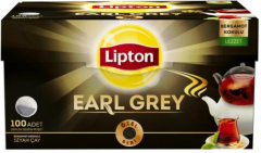 LİPTON DEMLİK POŞET ÇAY 100 LÜ EARL GREY 3.2 GR 70006864-69765857