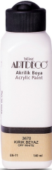 ARTDECO AKRİLİK BOYA 140 ML KIRIK BEYAZ Y-070R3670