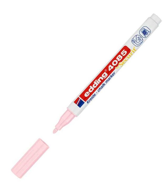 EDDING CAM KALEMİ E-4085 PASTEL PEMBE