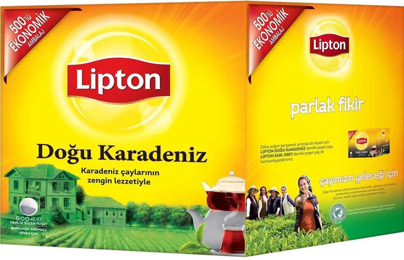 LİPTON DEMLİK POŞET ÇAY 500 LÜ DOĞU KARADENİZ 3.2 GR 21006815-69799194