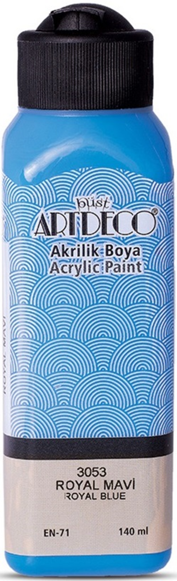 ARTDECO AKRİLİK BOYA 140 ML ROYAL MAVİ Y-070R-3053
