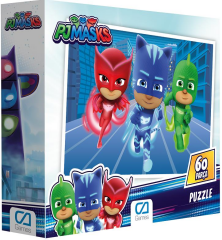 CA GAMES PUZZLE 60 PARÇA PJMASKS CA.5193