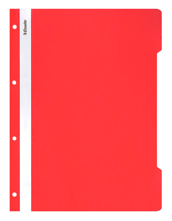 ESSELTE TELLİ DOSYA SLT-4199 KIRMIZI 50 Lİ