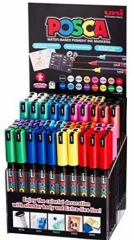 UNİ POSTER MARKÖRÜ POSCA STAND PC-1MR/80P SET