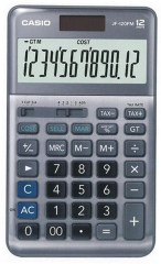 CASIO HESAP MAKİNESİ MASAÜSTÜ JF-120FM 12 HANE