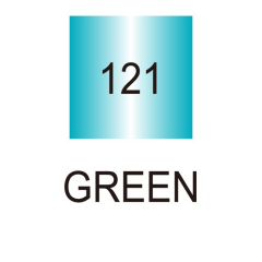 ZIG CLEAN COLOR DOT METALİK TC-8100 121 GREEN