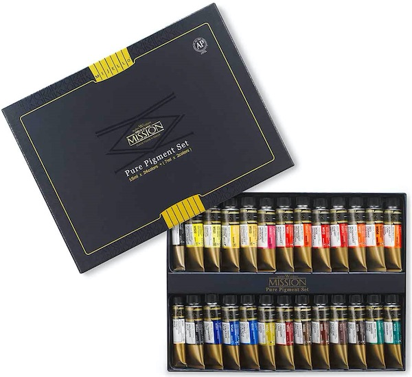 MISSION SULUBOYA GOLD PURE PIGMENT 15ML 24+2 Lİ 1524P