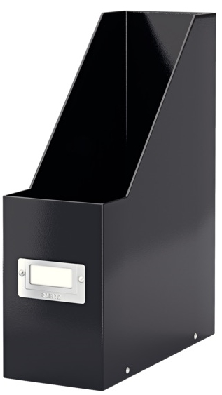 LEITZ MAGAZİNLİK WOW CLICK & STORE L-6047 KARTON METALİK SİYAH