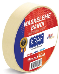 Maskeleme Bandı 15 Mm X 40 Mt.