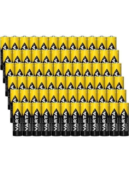 VARTA SUPER HEAVY DUTY 60'LI ÇINKO KARBON AA KALEM PIL