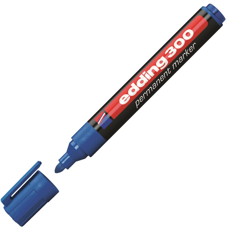 EDDING PERMANENT MARKÖR E-300 MAVİ