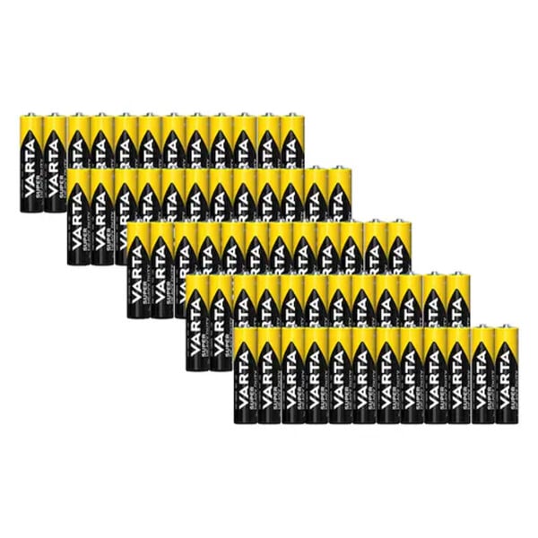 VARTA SUPER HEAVY DUTY 60'LI ÇINKO KARBON AAA INCE KALEM PIL