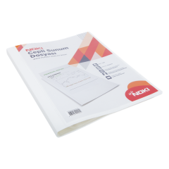 NOKİ SUNUM DOSYASI CEPLİ 20 Lİ BEYAZ 64120-N-010