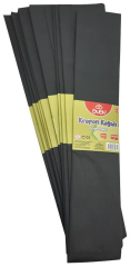 BU-BU KREPON KAĞIDI SİYAH 10 LU KR0008