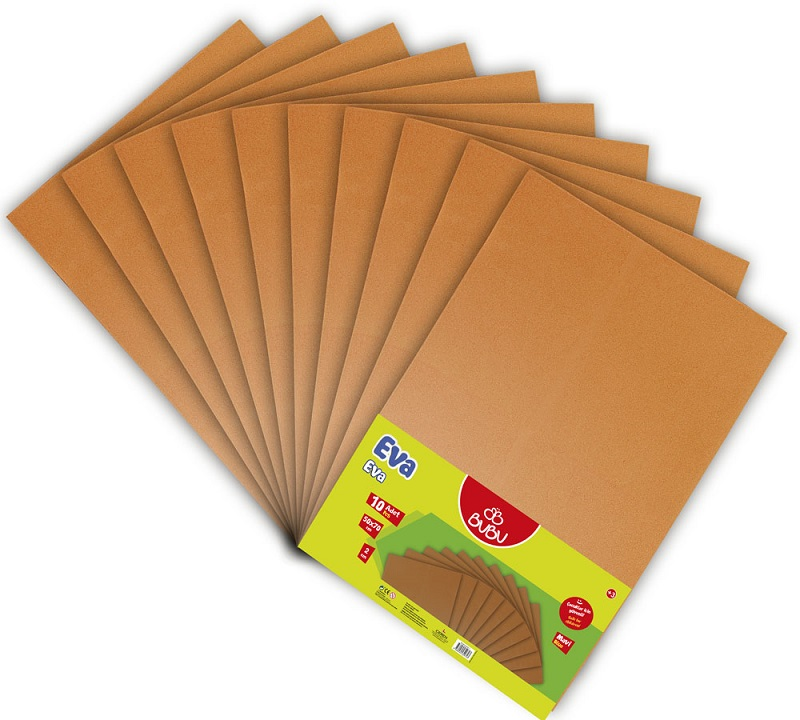 BU-BU EVA 50x70 TURUNCU EXTRA 10 LU BUBU-EV0033