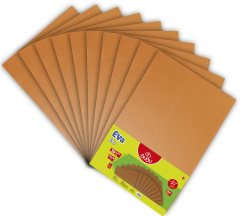 BU-BU EVA 50x70 TURUNCU EXTRA 10 LU BUBU-EV0033