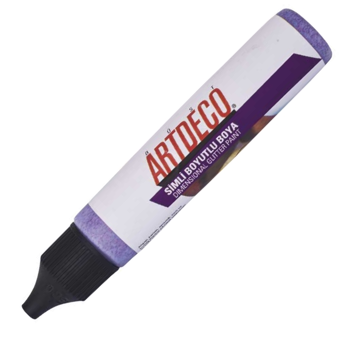 ARTDECO BOYUTLU BOYA SİMLİ 30 ML GÜMÜŞ Y-041B-692