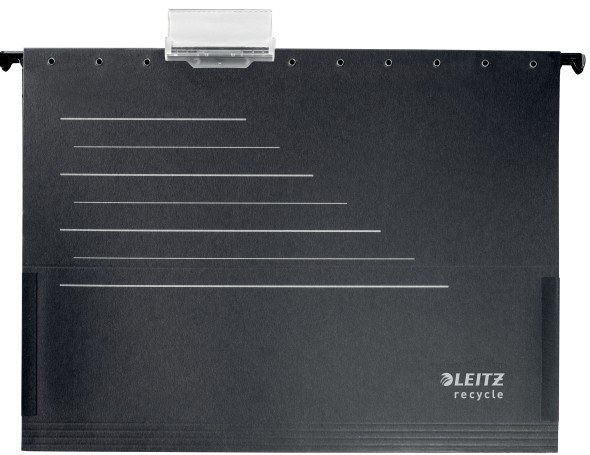 LEITZ ASKILI DOSYA L-1922 CEPLİ RECYCLE SİYAH