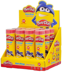 PLAY-DOH KURU BOYA 24 RENK TÜP PLAY-KU007