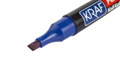 KRAF PERMANENT MARKÖR KESİK UC 230 MAVİ
