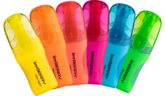 SERVE FOSFORLU KALEM BERRY MİNİ SET 6 LI NEON SV-BRMFKP6FR