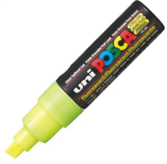 UNİ POSTER MARKÖRÜ POSCA PC-8K 8.0 FOSFORLU SARI