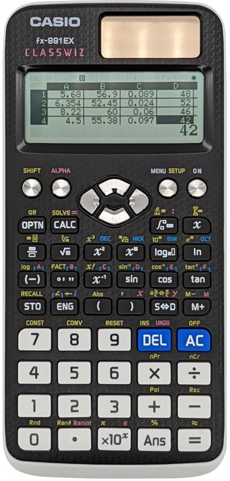 CASIO HESAP MAKİNESİ BİLİMSEL FX-991EX 552 ( YENİ MODELİ FX-991CW )