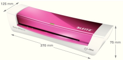 LEITZ LAMİNASYON MAKİNESİ A4 ILAM HOME WOW L-7368 PEMBE