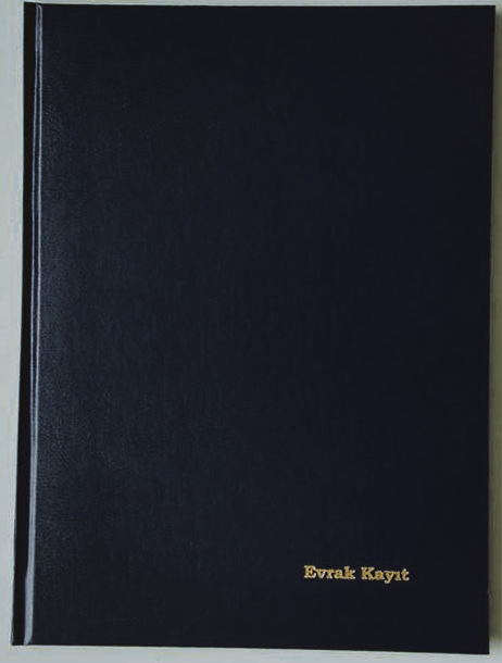 DİLMAN EVRAK KAYIT DEFTERİ CİLTLİ 22.5x32 192 YP 5014
