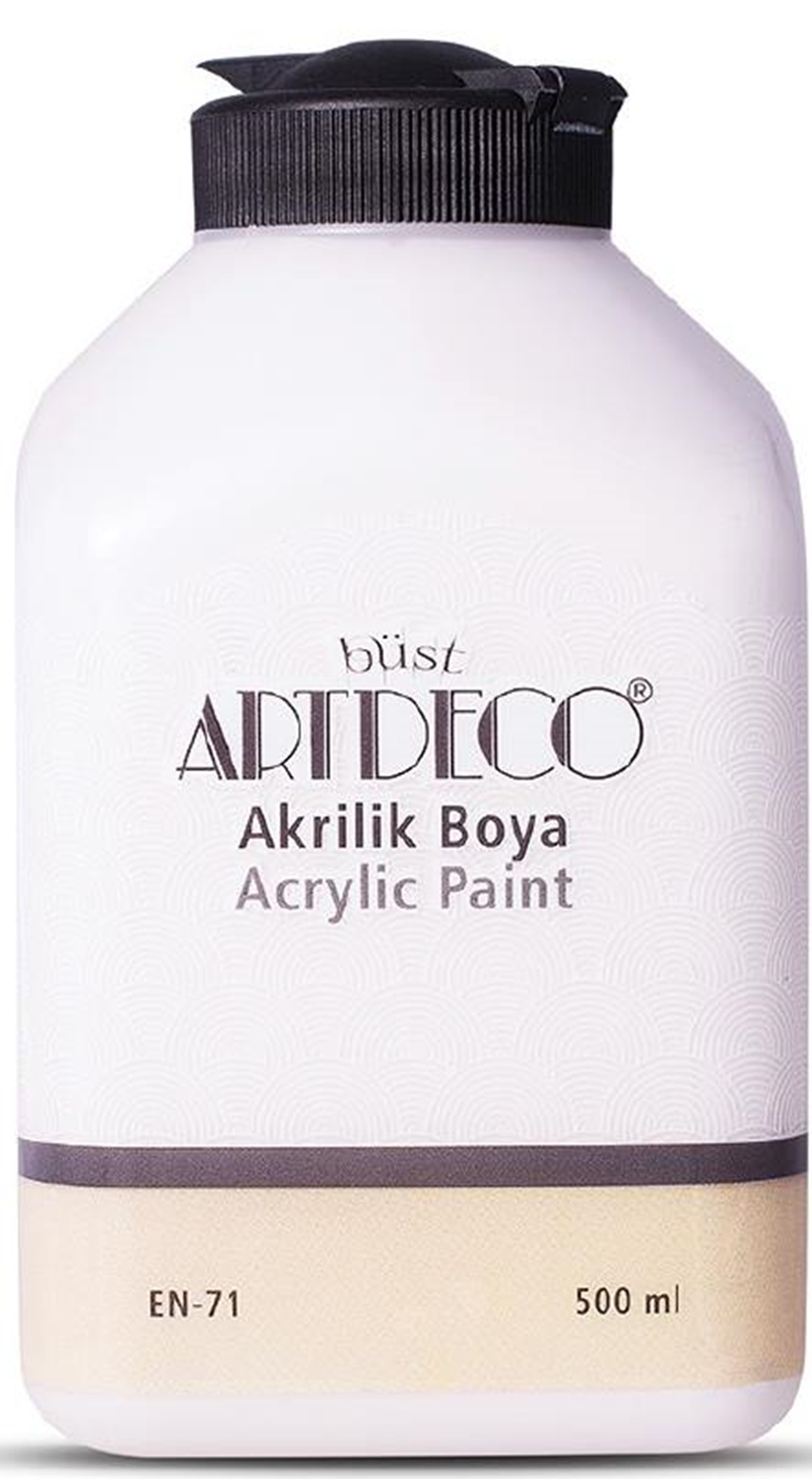 ARTDECO AKRİLİK BOYA 500 ML KOTON BEYAZ Y-070L-3008