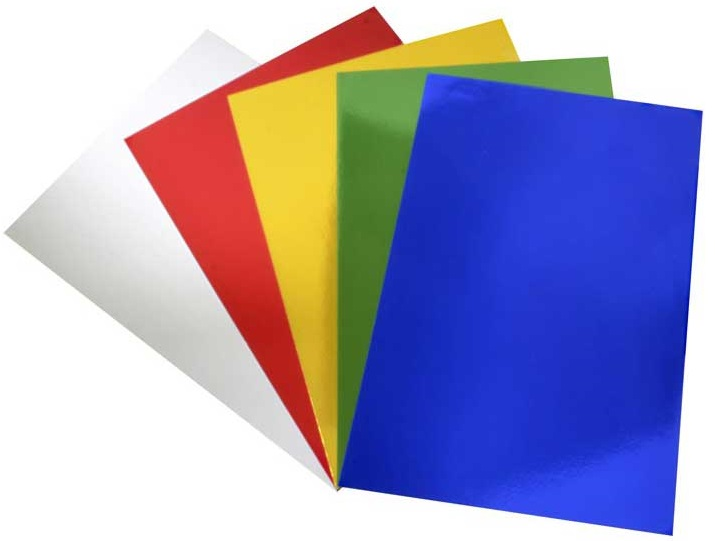 LİNO AYNALI KARTON 50x70 5 RENK 10 LU 2708JQ